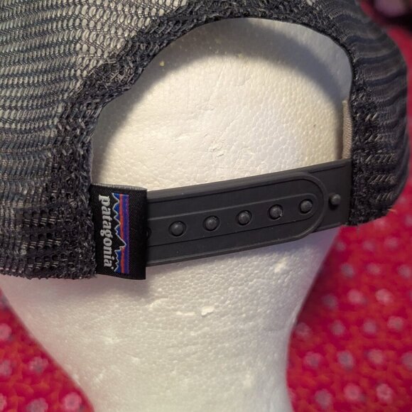 Patagonia Fitz Roy Trout Trucker Hat Mesh Snapback Baseball Fish Fishing Unisex - Picture 3 of 6